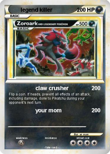 Pokemon legend killer