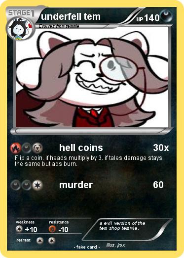 Pokemon underfell tem