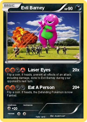 Pokemon Evil Barney
