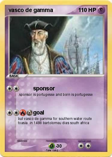 Pokemon vasco de gamma