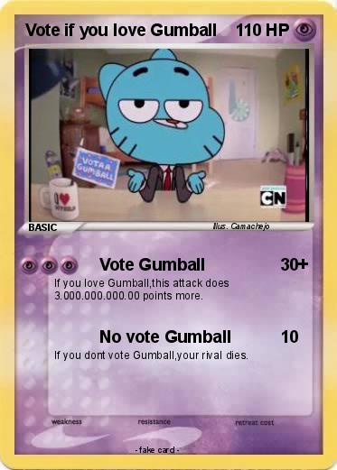 Pokemon Vote if you love Gumball