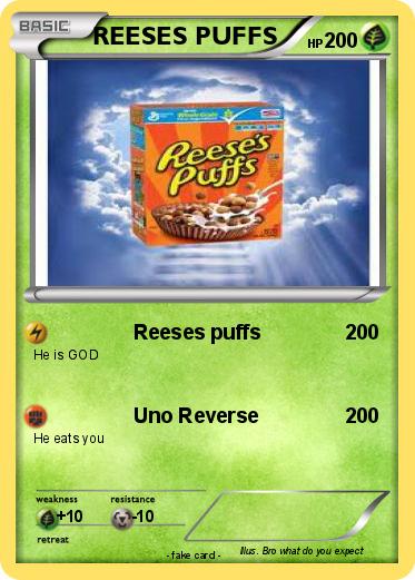 Pokemon REESES PUFFS