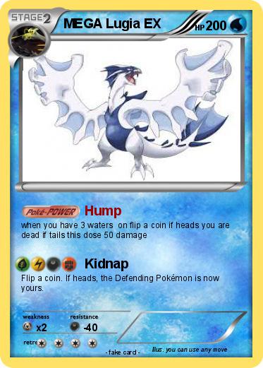 Pokemon MEGA Lugia EX