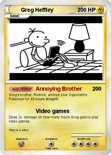 Pokemon Greg Heffley