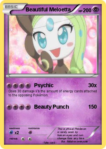 Pokemon Beautiful Meloetta