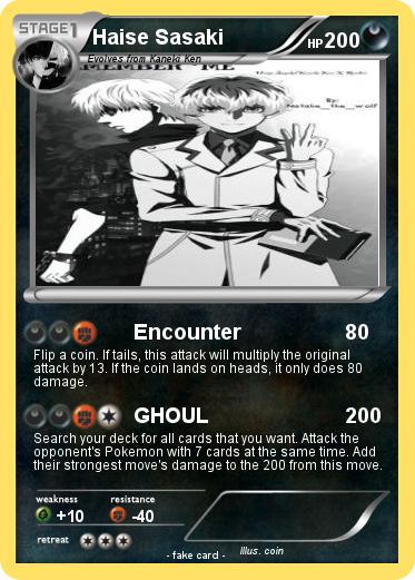 Pokemon Haise Sasaki
