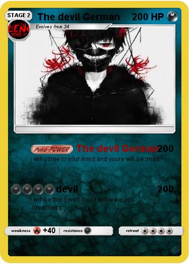 Pokemon The devil German