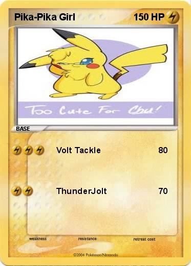 Pokemon Pika-Pika Girl