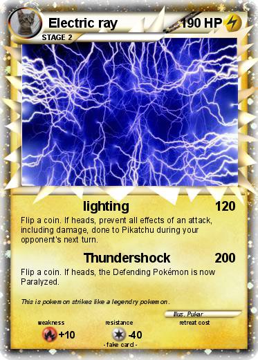 Pokemon Electric ray