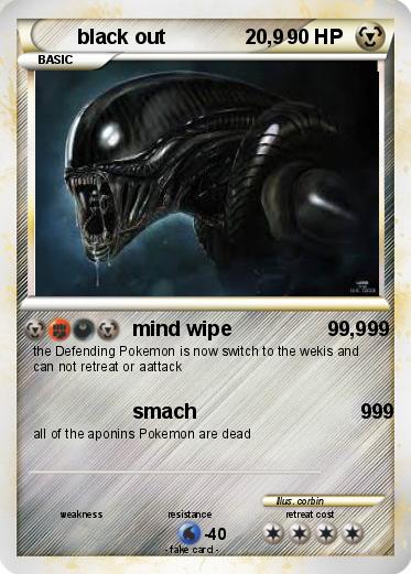 Pokemon black out              20,9