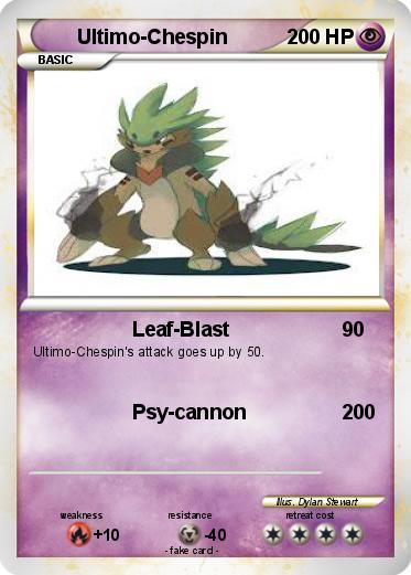 Pokemon Ultimo-Chespin