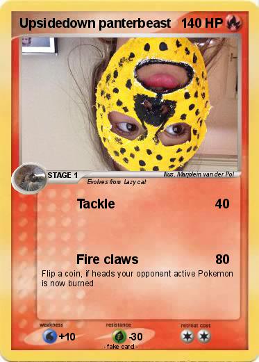 Pokemon Upsidedown panterbeast