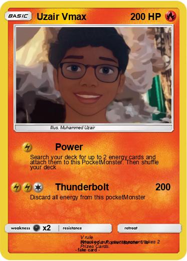 Pokemon Uzair Vmax
