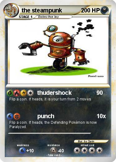 Pokemon the steampunk