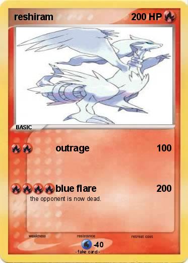 Pokemon reshiram