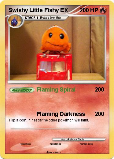 Pokemon Swishy Little Fishy EX