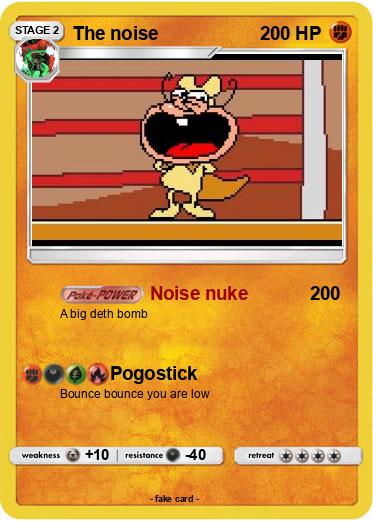 Pokemon The noise