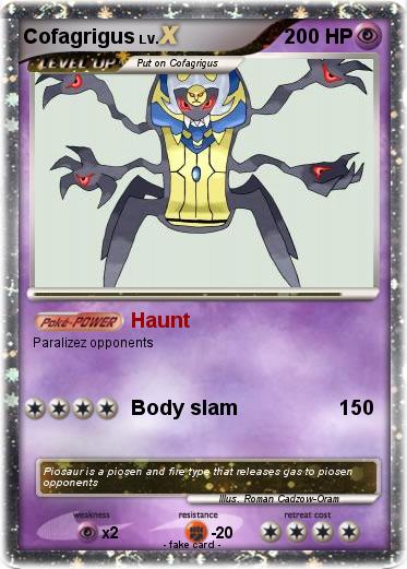 Pokemon Cofagrigus