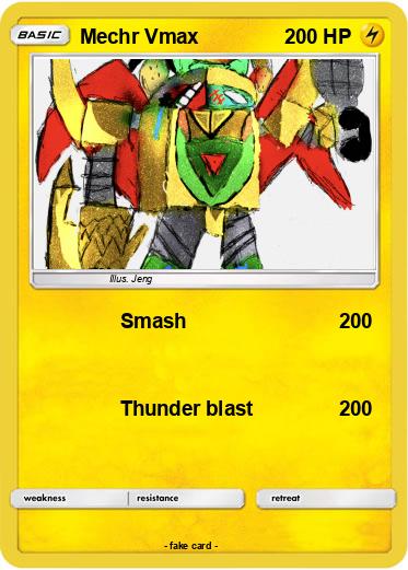 Pokemon Mechr Vmax