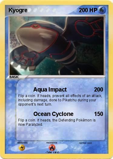 Pokemon Kyogre