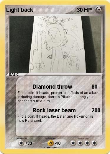 Pokemon Light back