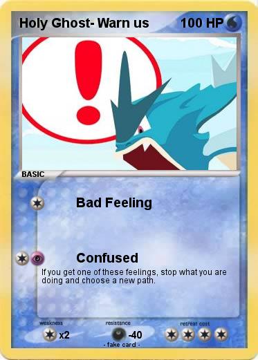 Pokemon Holy Ghost- Warn us