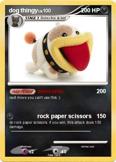 Pokemon dog thingy