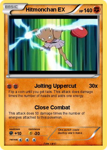 Pokemon Hitmonchan EX