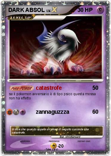 Pokemon DARK ABSOL