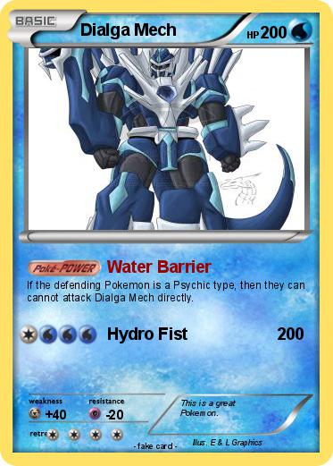 Pokemon Dialga Mech