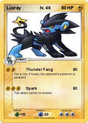Pokemon Luxray                lv. 46