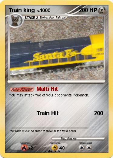 Pokemon Train king