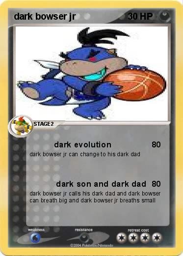 Pokemon dark bowser jr