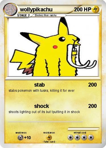 Pokemon wollypikachu