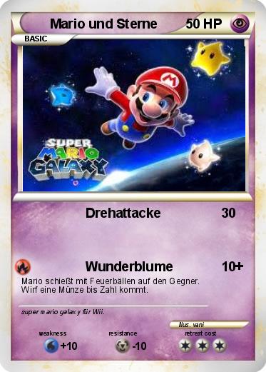 Pokemon Mario und Sterne