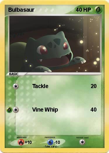 Pokemon Bulbasaur