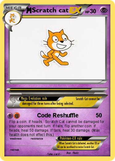 Pokemon Scratch cat