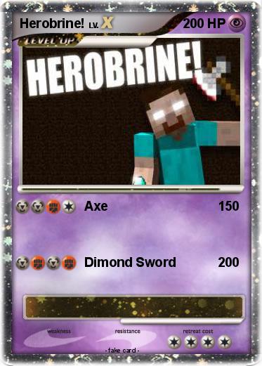 Pokemon Herobrine!