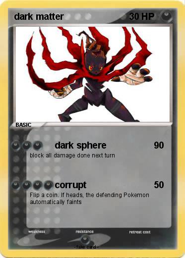 Pokemon dark matter