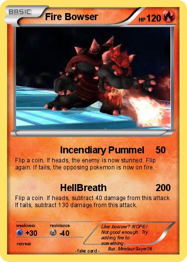 Pokemon Fire Bowser