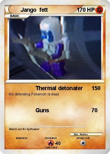 Pokemon Jango  fett