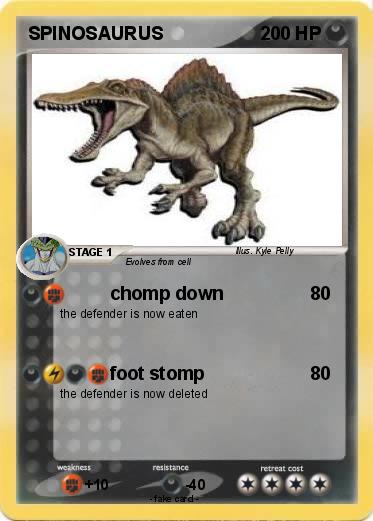 Pokemon SPINOSAURUS