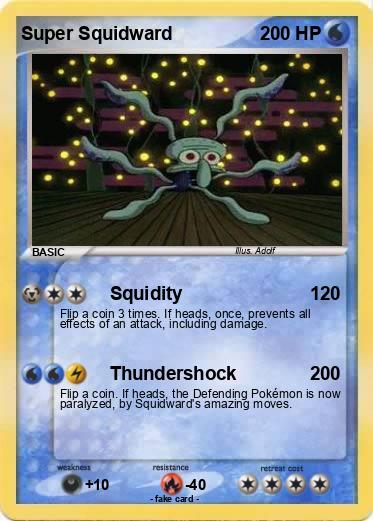 Pokemon Super Squidward