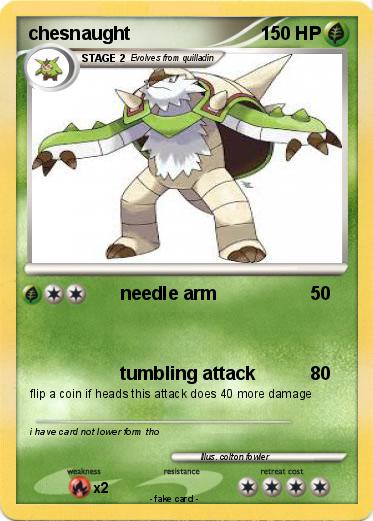 Pokemon chesnaught