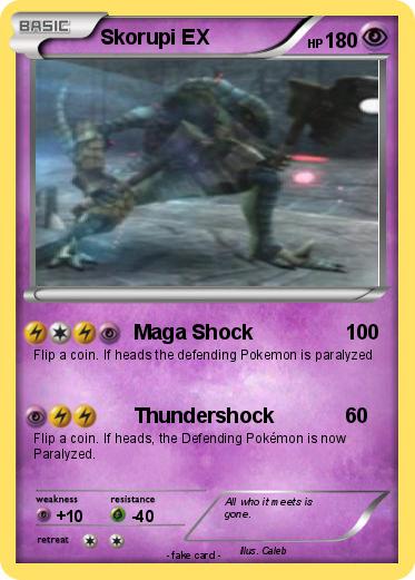 Pokemon Skorupi EX