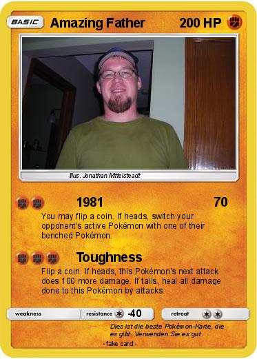 Pokemon Amazing Father