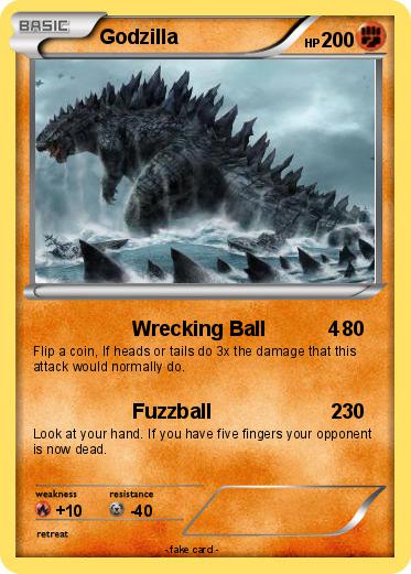 Pokemon Godzilla