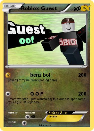 Pokemon Roblox Guest 30