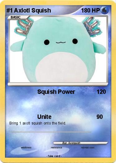 Pokemon #1 Axlotl Squish