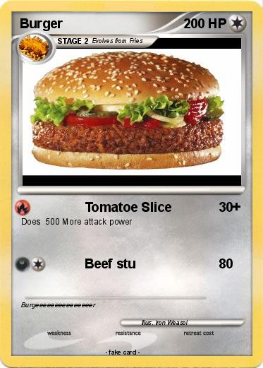 Pokemon Burger